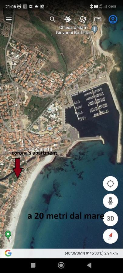Corona'S Apartment- Fronte Spiaggia La Caletta Luaran gambar